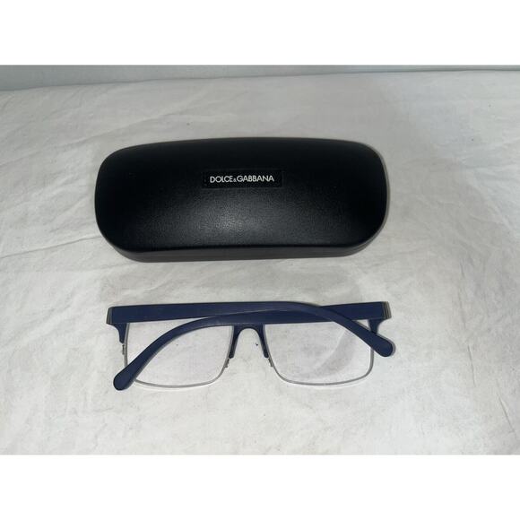 Dolce & Gabbana DG1236 Designer Eyeglasses Glasses Frames Opal Blue 54-16-140 - Picture 2 of 8
